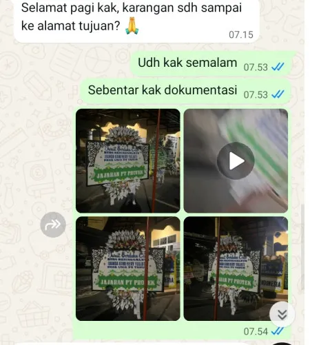 Pengiriman Papan Bunga Selamat Tpu Bekasi