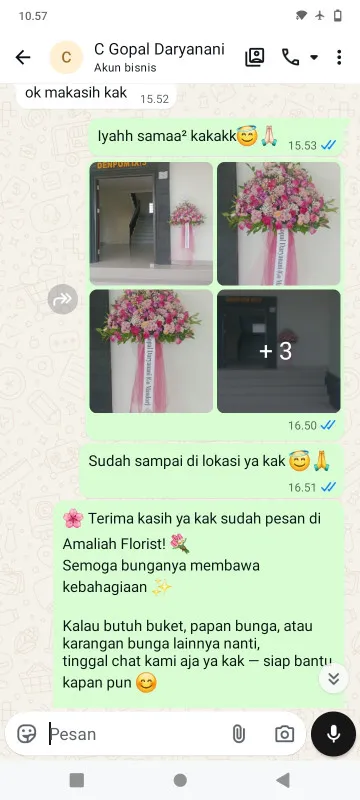 Pengiriman Karangan Bunga Tpu Bekasi