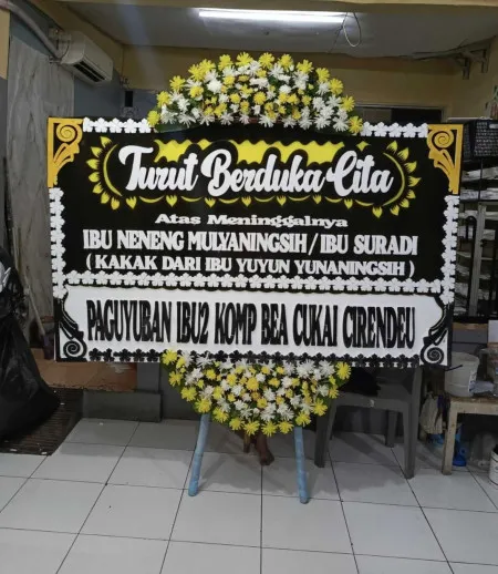 Papan Bunga Duka Tpu Bekasi