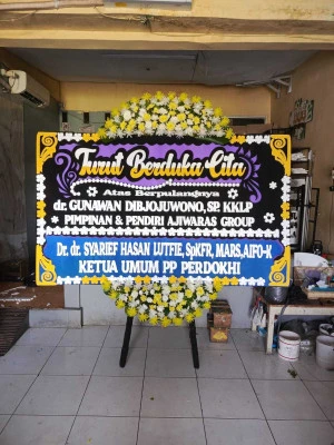 Papan Bunga di Tpu Bekasi